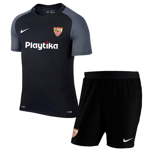 Camiseta Sevilla 3ª equipo Niños 2018-19 Negro